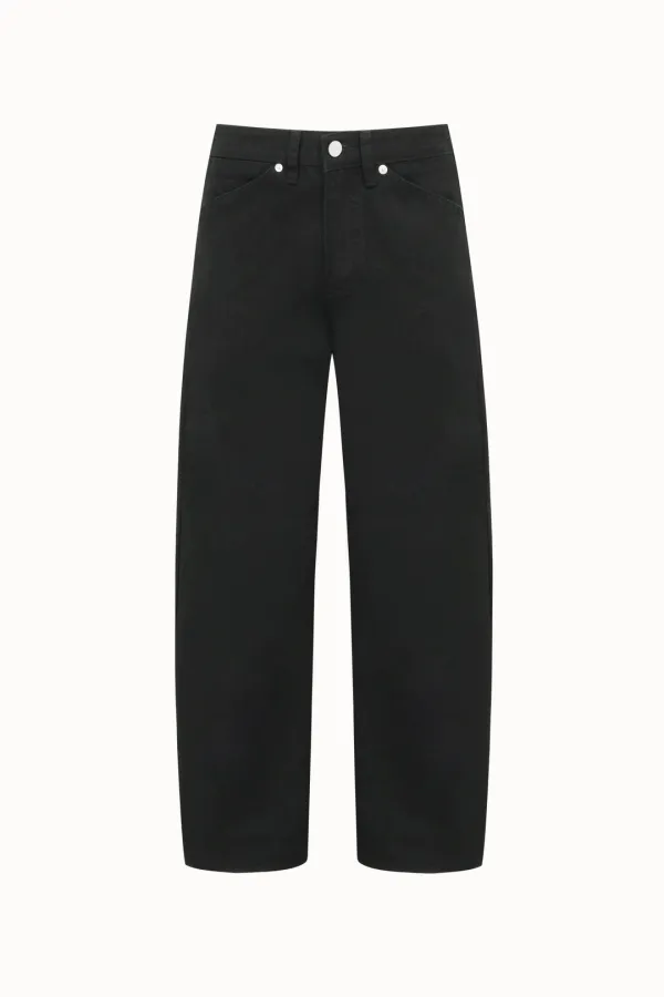 [기장선택]Natural Curved Denim[LMBFSPDN023]-Black