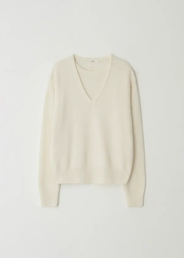 [6차] Layered Knit(Ivory)