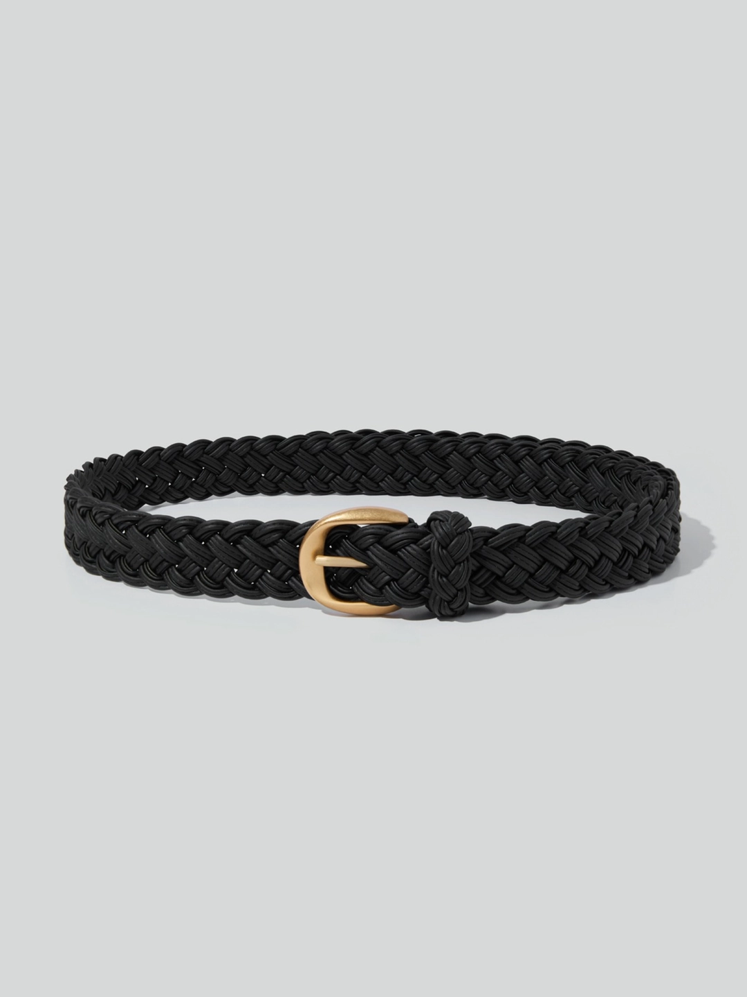 렉토 SIGNATURE WEAVING BELT (BLACK) 상품 이미지 1
