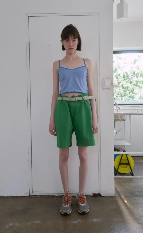 370. Bermuda Pants _ Green