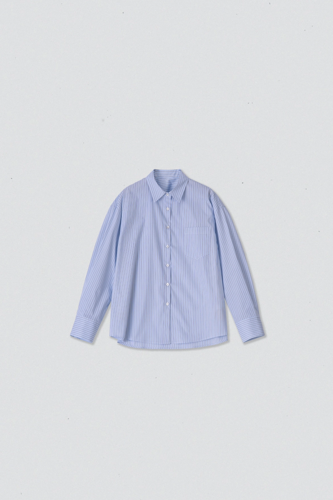 스앨더 39689_Relaxed-fit striped shirt 상품 이미지 1