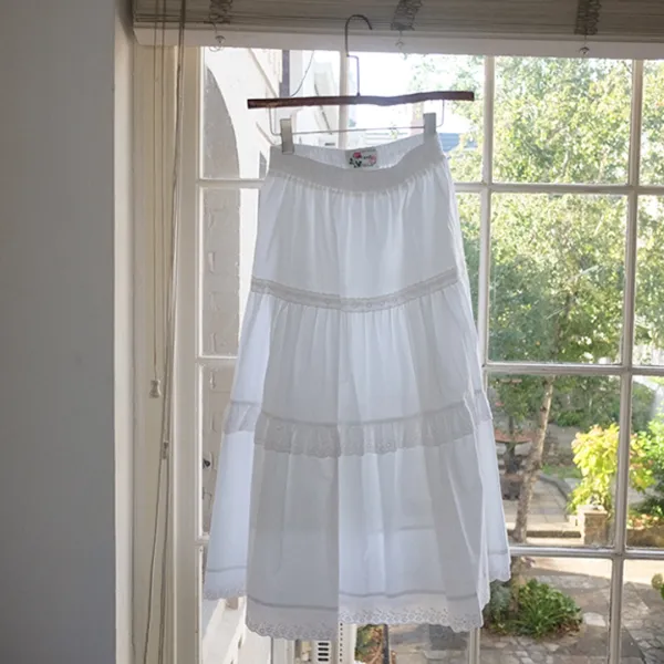Maria Skirt_White