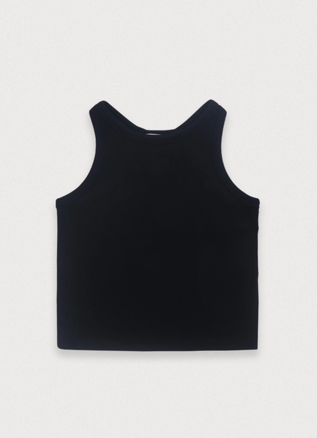 포에토 BRUSH HALTER SLEEVELESS - BLACK 상품 이미지 2