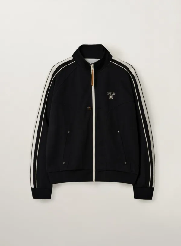 [RIIZE\'s Pick] Essential Lawton Track Zip-up Jacket - Black