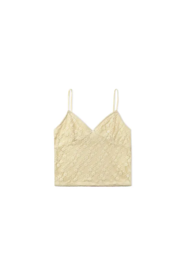 Lace slim sleeveless