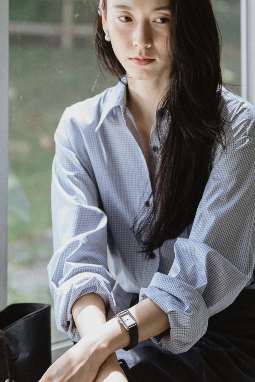 스앨더 34565_Micro-Check Shirt 상품 이미지 2