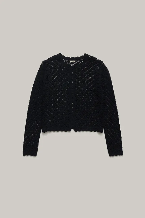 Vista Crochet Cardigan