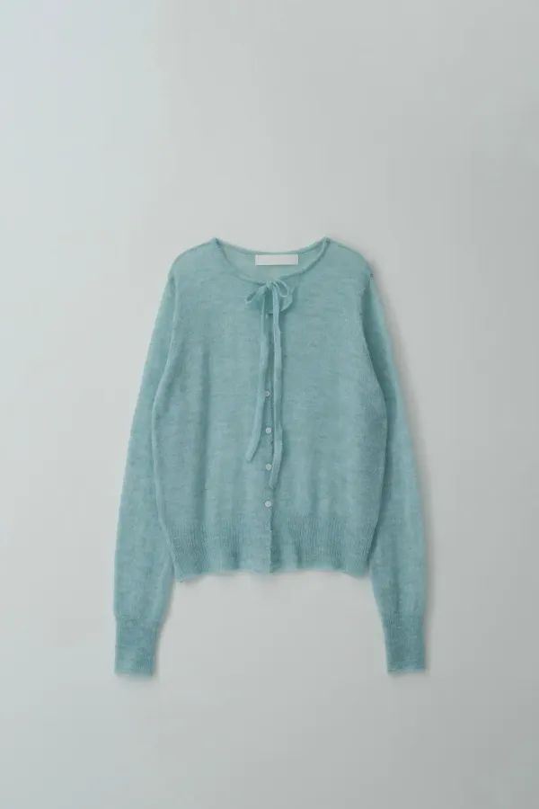 [14차 리오더] STRING CARDIGAN_MINT