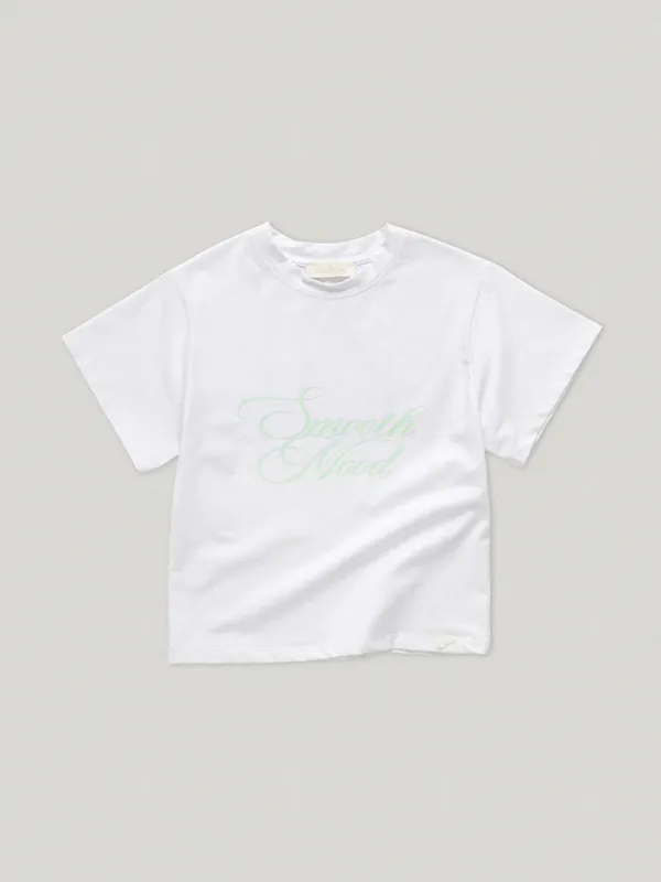 Flow Script Logo Tee Mint (2nd)