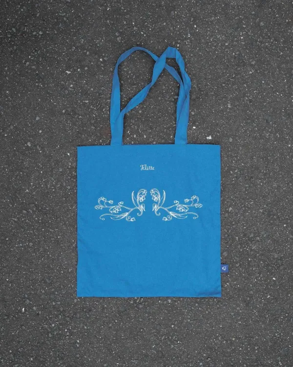 [2차] [Exclusive] flétta Cotton Lily of the Valley Bag_2 Colors