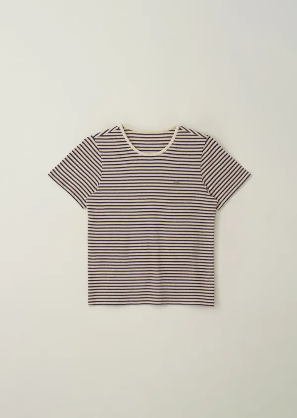 BREEZE STRIPE T-SHIRT (blue stripe)