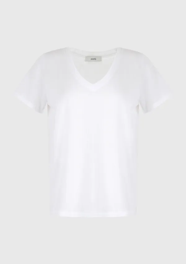 4th) Basic V-neck T-shirt Set (2pcs)