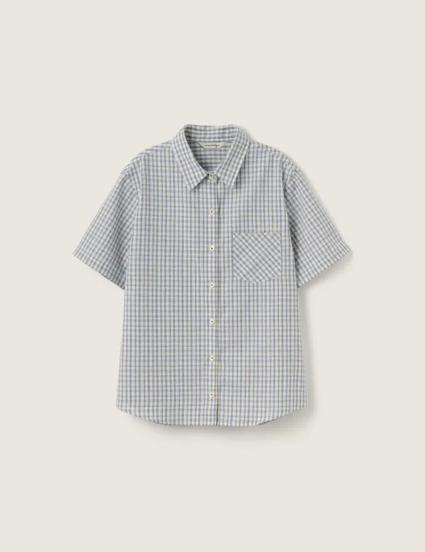 Piccolo Check Shirt (Blue)