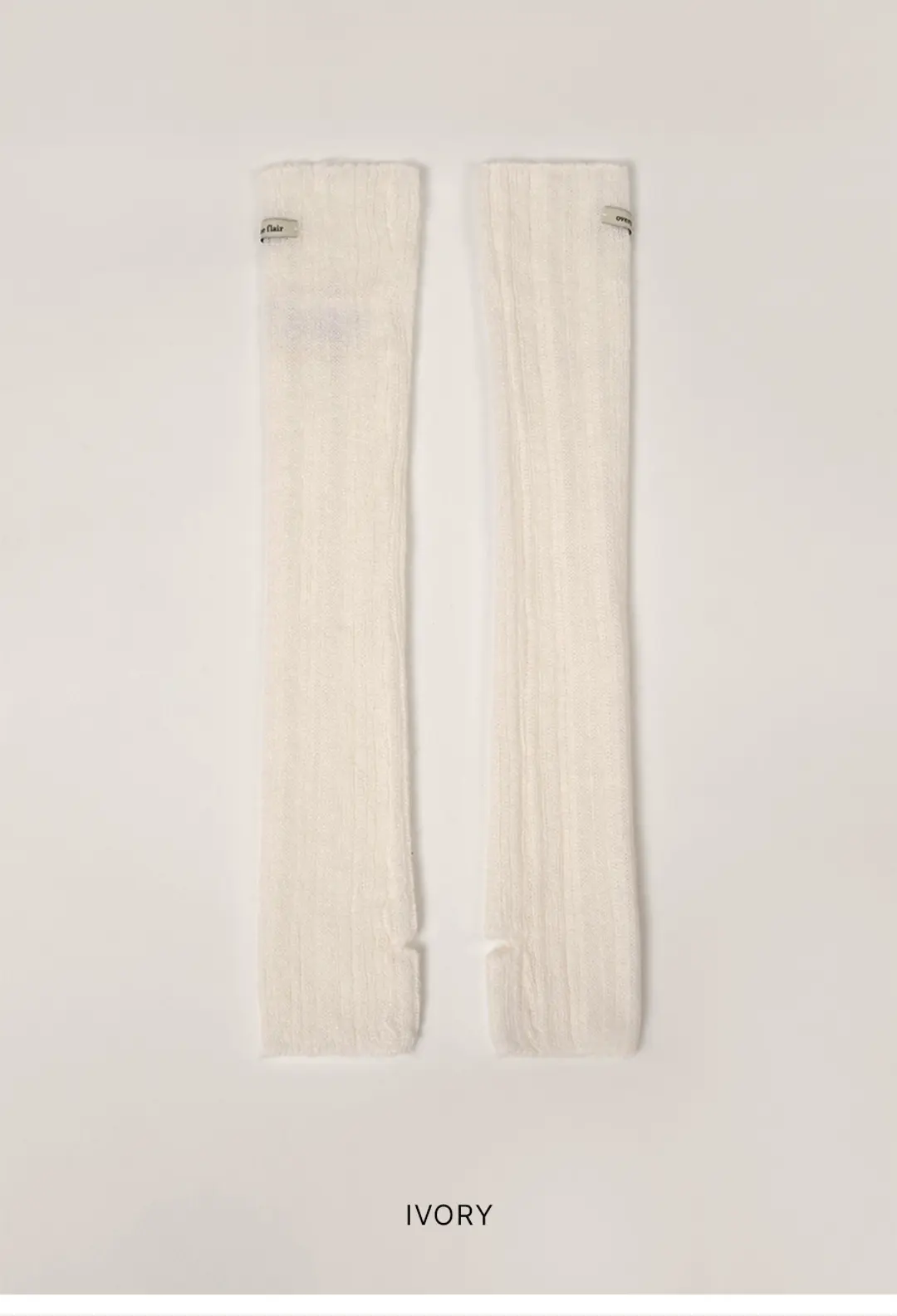 오버듀플레어 MOHAIR LEG AND ARM WARMERS_IVORY 상품 이미지 3