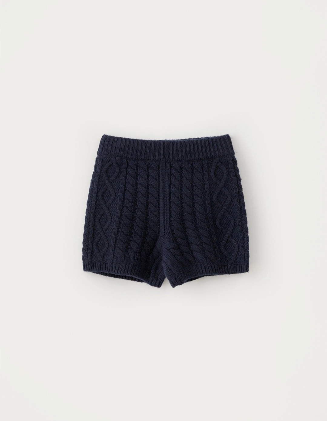 썸웨어버터 Wool Cable Knit Pants - Navy 상품 이미지 3