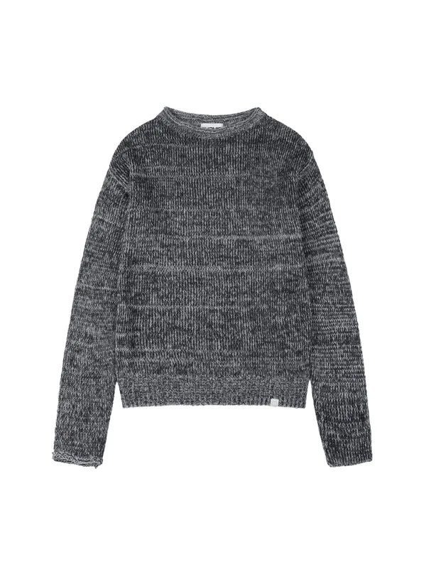 [3차 리오더] OVERSIZED GLITTER SWEATER [DUSTY BLUE]