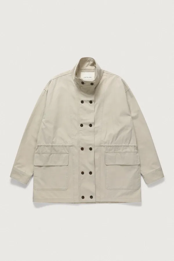 SAND WASHED FIELD JACKET [SAND BEIGE]