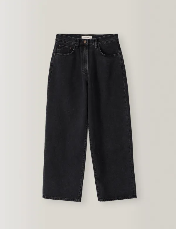 2nd / Barrel Leg Denim (Faded Black)