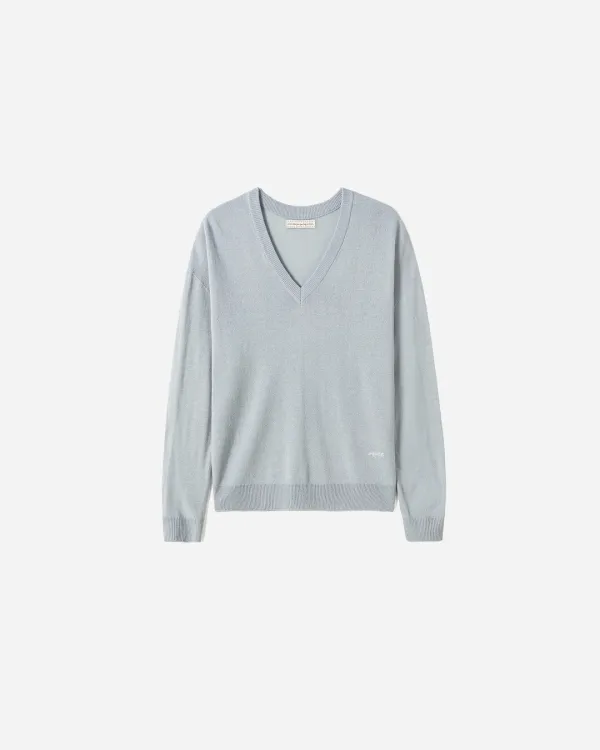 Bern Linen V-neck Knit