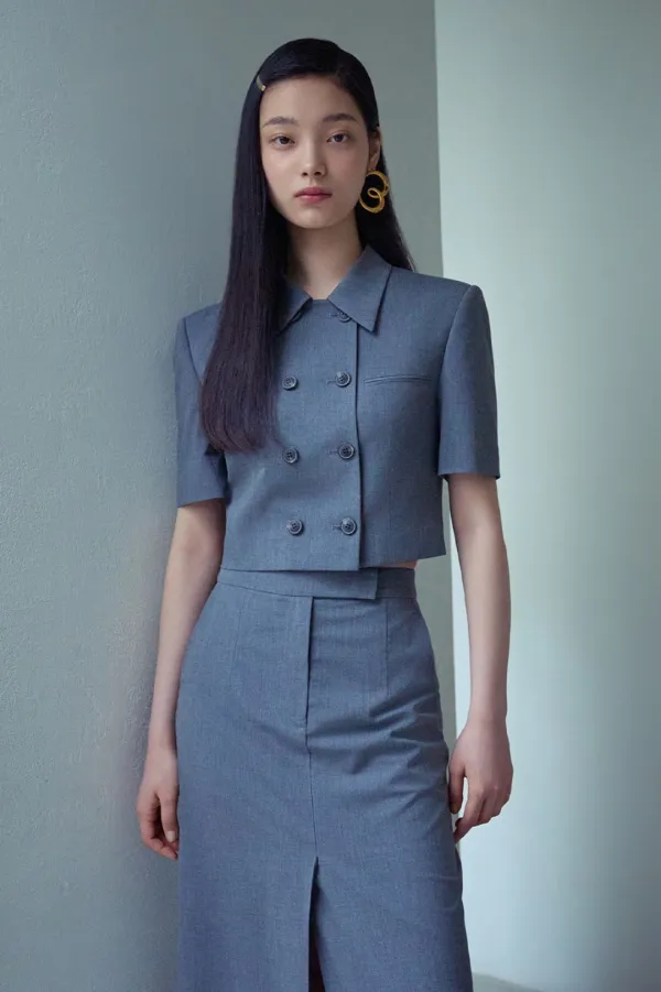 NO.35 JACKET - GREY