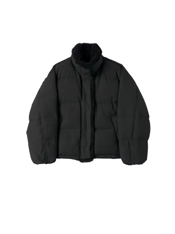 Peggy Goose Down Short Padding Black