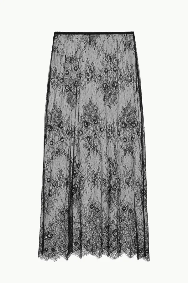 [2nd Re-order] Layering Lace Skirt, Black