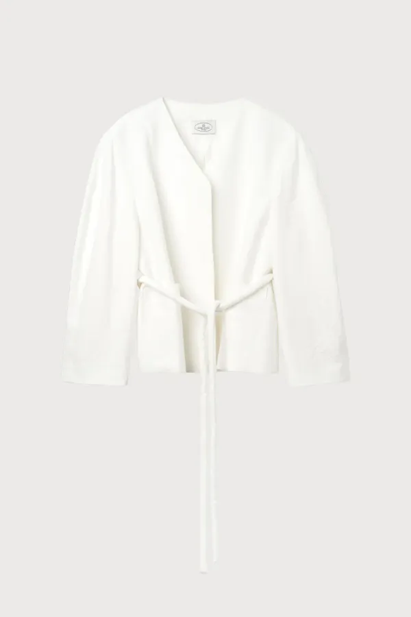 Part.3 MM rope jacket (white/natural)