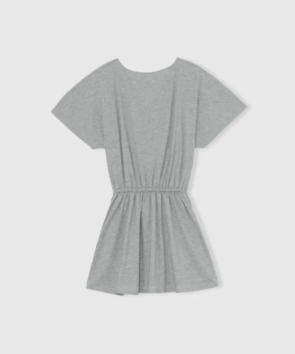 Flow drape dress (Melange gray)