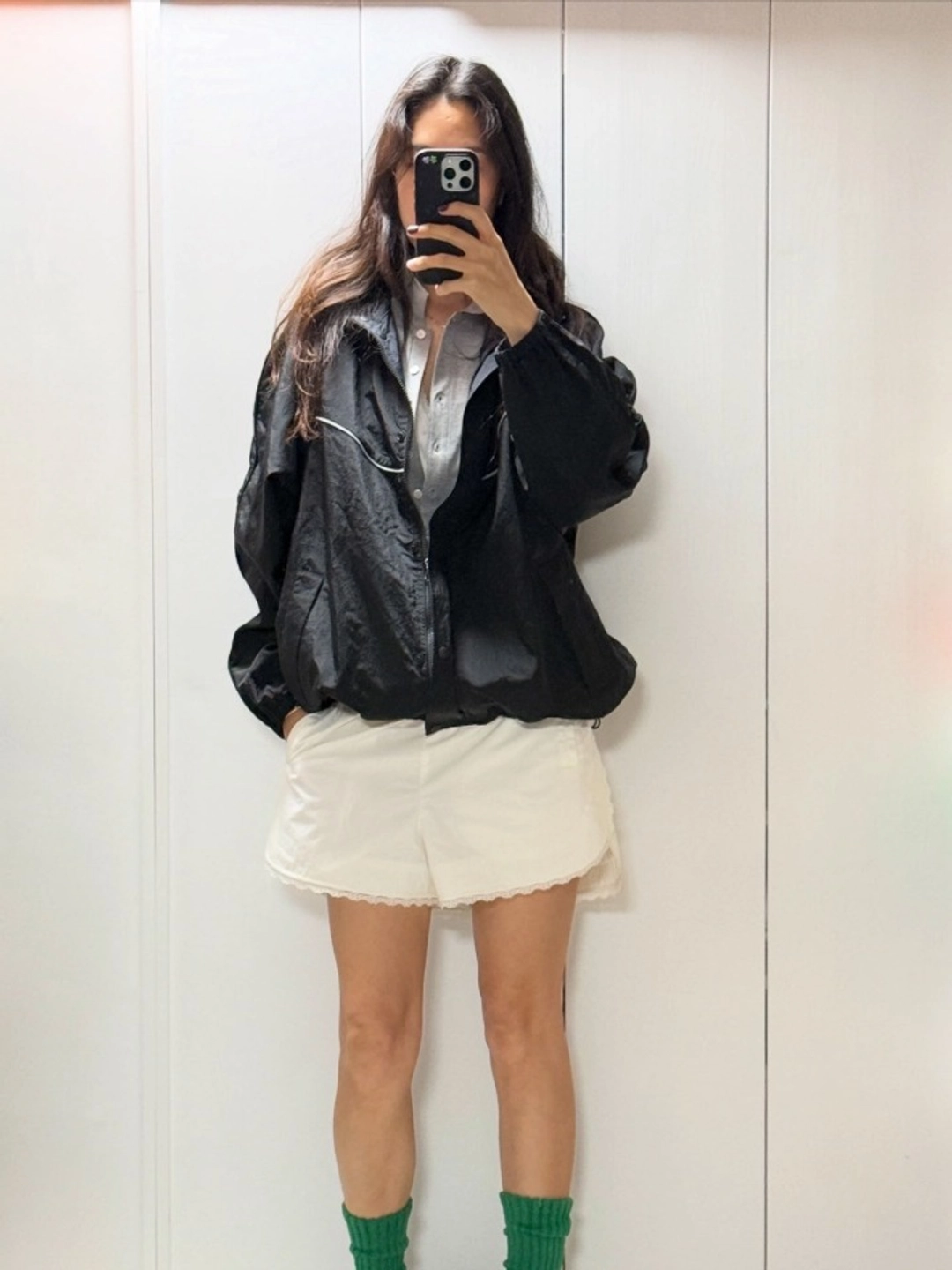프리터 Lace Short Pants Ivory_F261PT06 상품 이미지 2