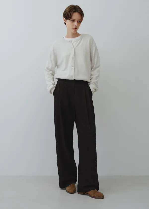 [2차] Poster slacks (black)