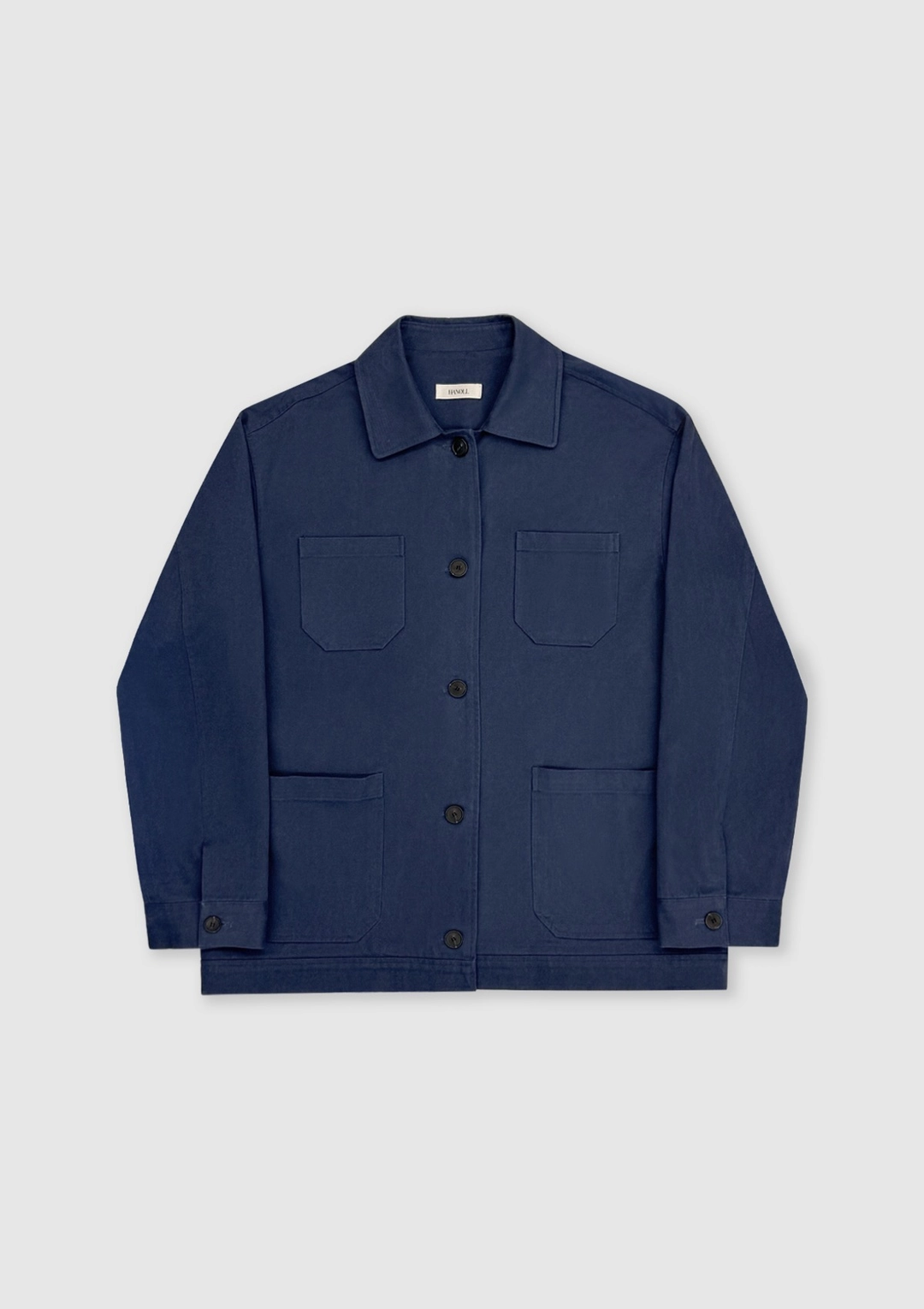 한올 Chunky Jacket (Navy) 상품 이미지 1