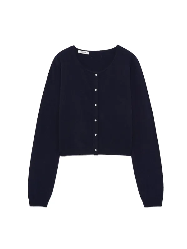 G CLASSIC LOOSE FIT CARDIGAN (NAVY)
