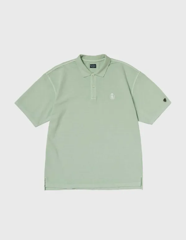 CREST PIGMENT PIQUE SHIRT / Mint