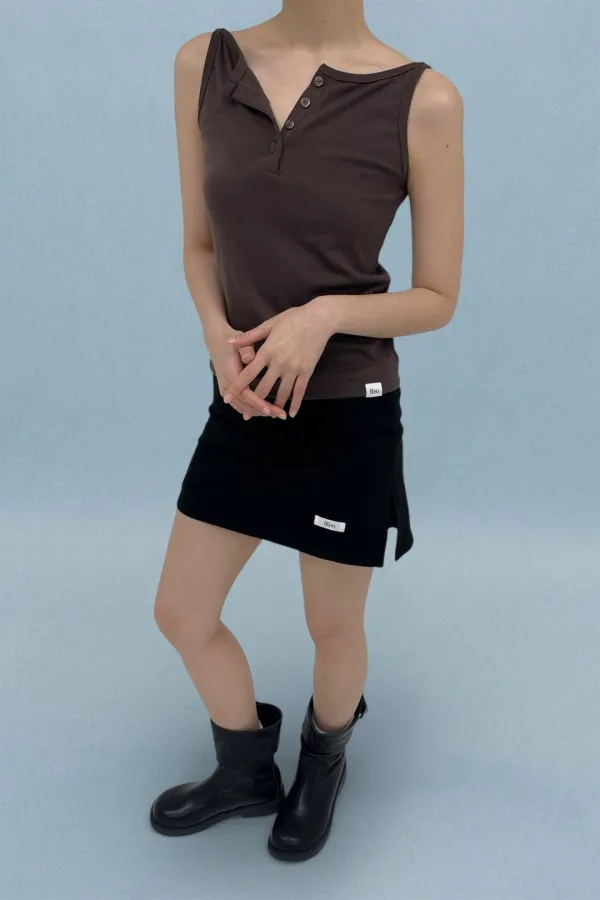 Sio Sleeveless  / Brown