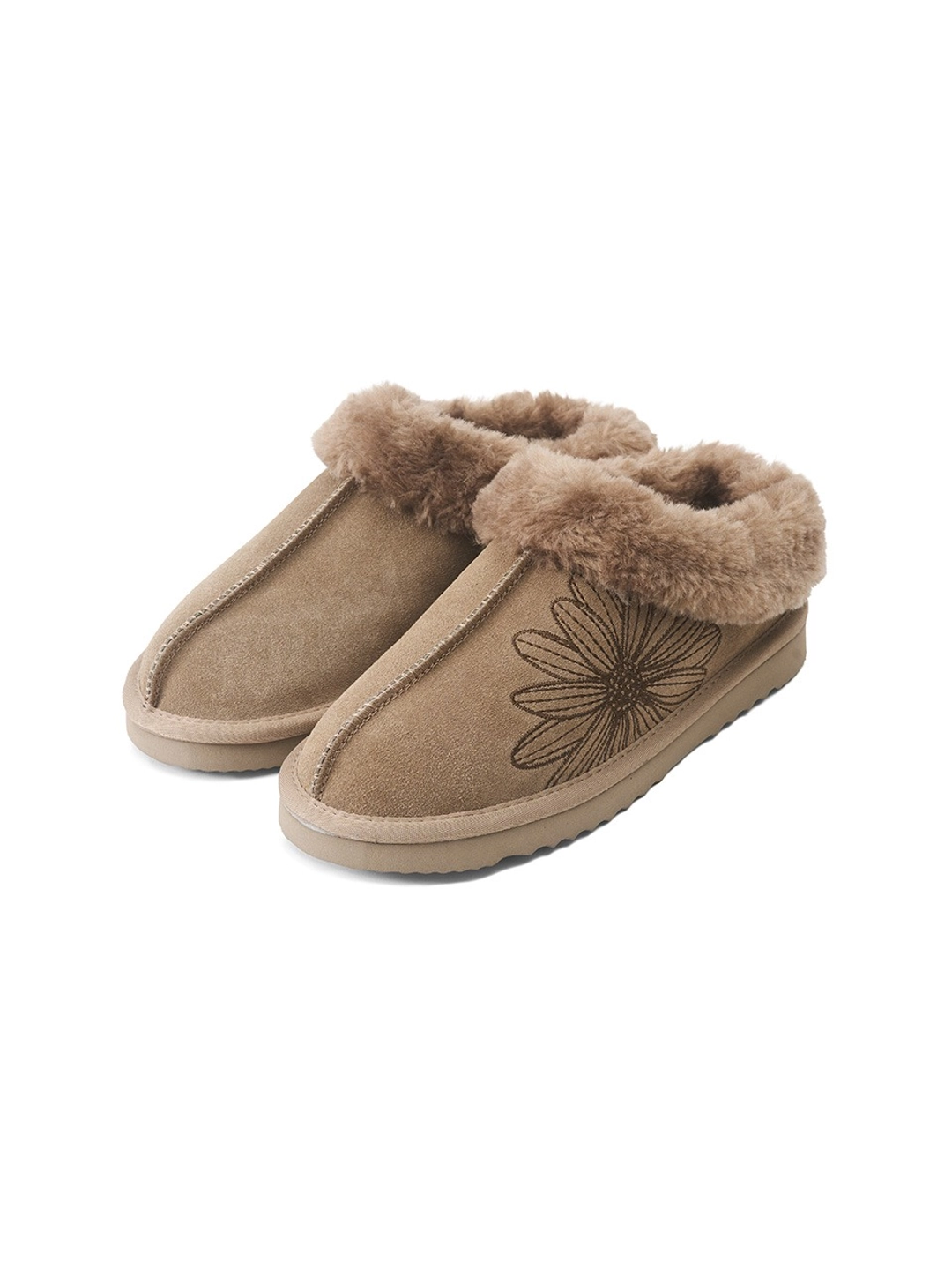 마르디 메크르디 CLASSIQUE FUR MULE (2CM)_MOCHA 상품 이미지 2