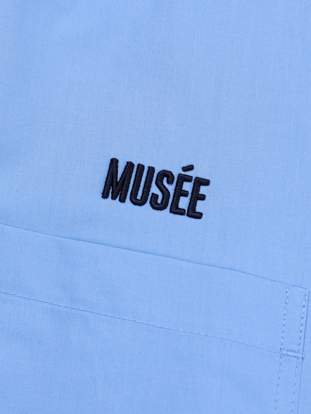 뮤제 NUMARE Airy Cotton Poplin Shirt_Periwinkle Blue 상품 이미지 2