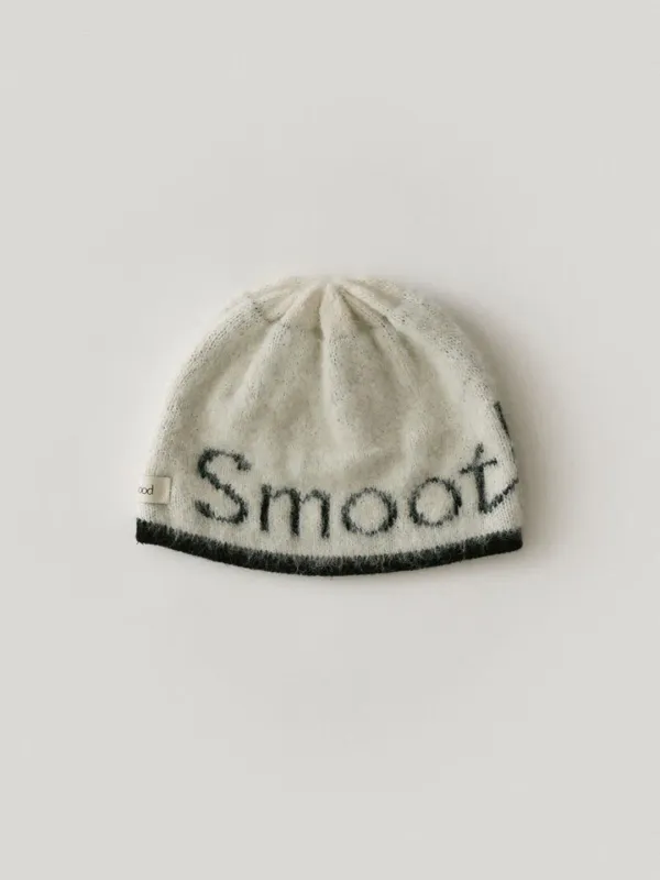 Roomie Logo Knit Hat Cream (41th)