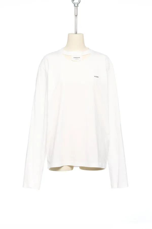 PF25 WHITE LABEL EXPOSED LONGSLEEVE T-SHIRT