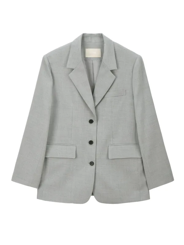 Signature Single-Button Tailored Jacket