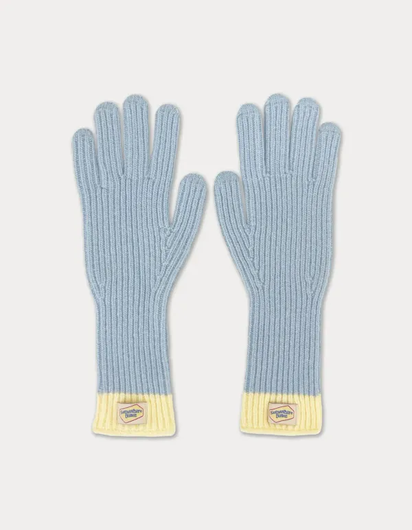 Butter Cashmere Gloves - Baby Blue