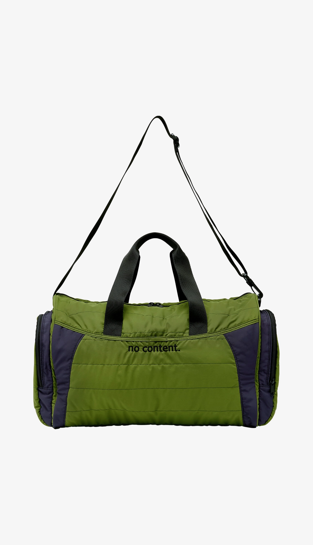노컨텐츠 292. Jumbo Duffle Bag _ Forest Green 상품 이미지 3