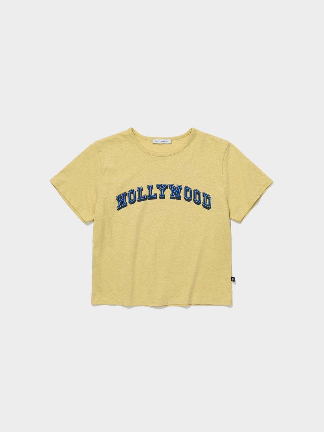 로우클래식 Hollywood Baby Tee_Yellow 상품 이미지 1