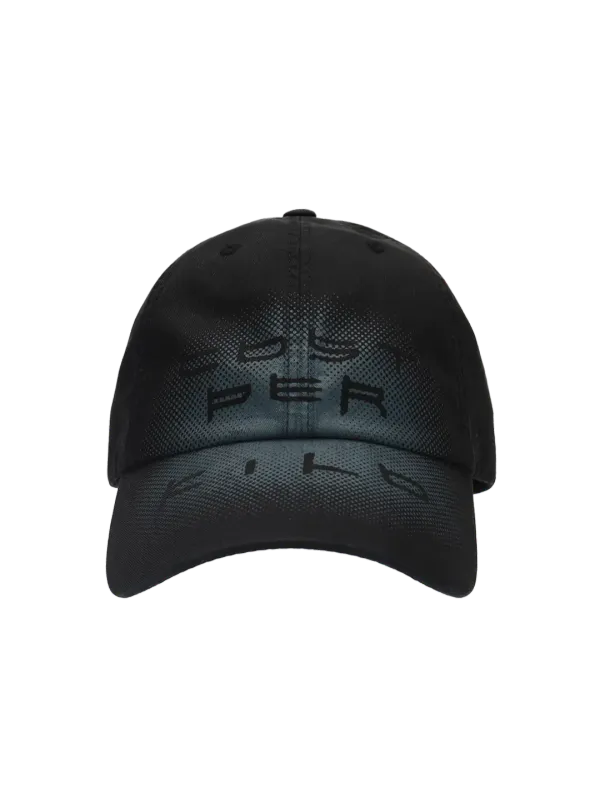 TYPO GRAPHIC BALLCAP BLACK
