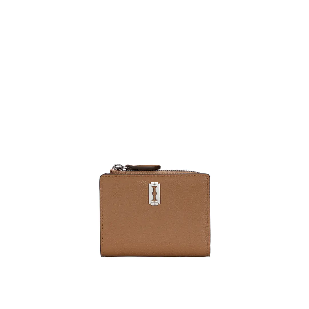 분크 [아울렛] Perfec Flip Half Wallet (퍼펙 플립 반지갑) Caramel Brown 상품 이미지 1