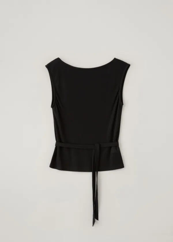 Tactile strap top (black)