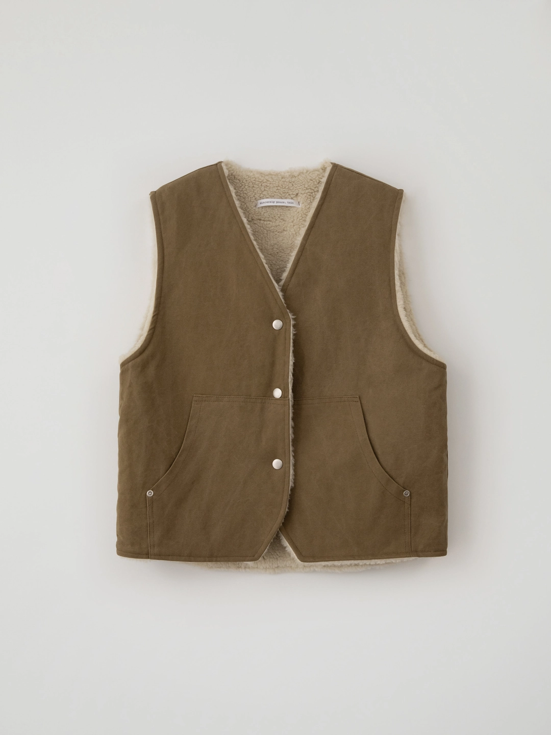 톨로 [3차 재입고] Sherpa Lined Work Vest 상품 이미지 1