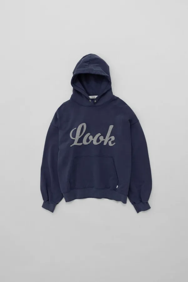 a look hoodie (washed navy)