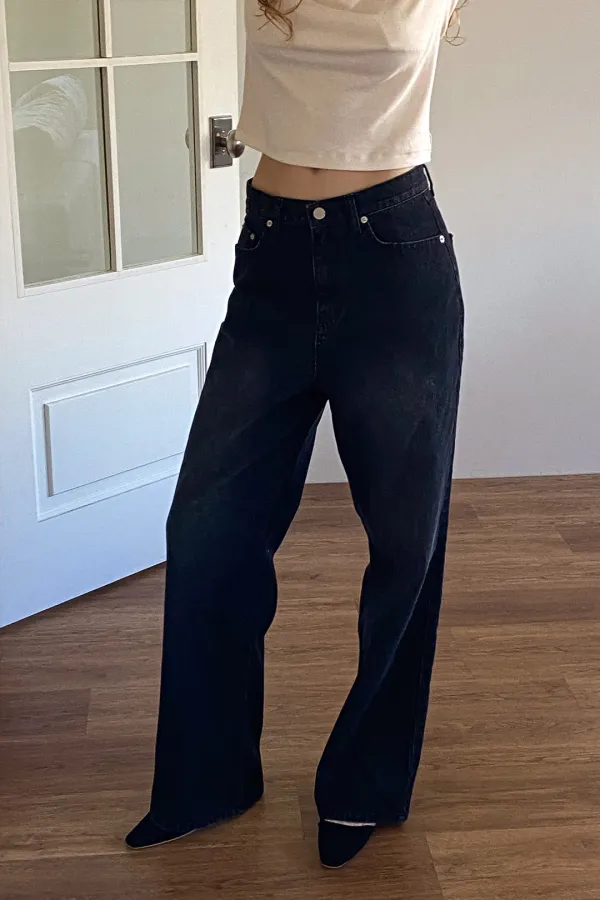 (시즌오프) Deser Denim / Black
