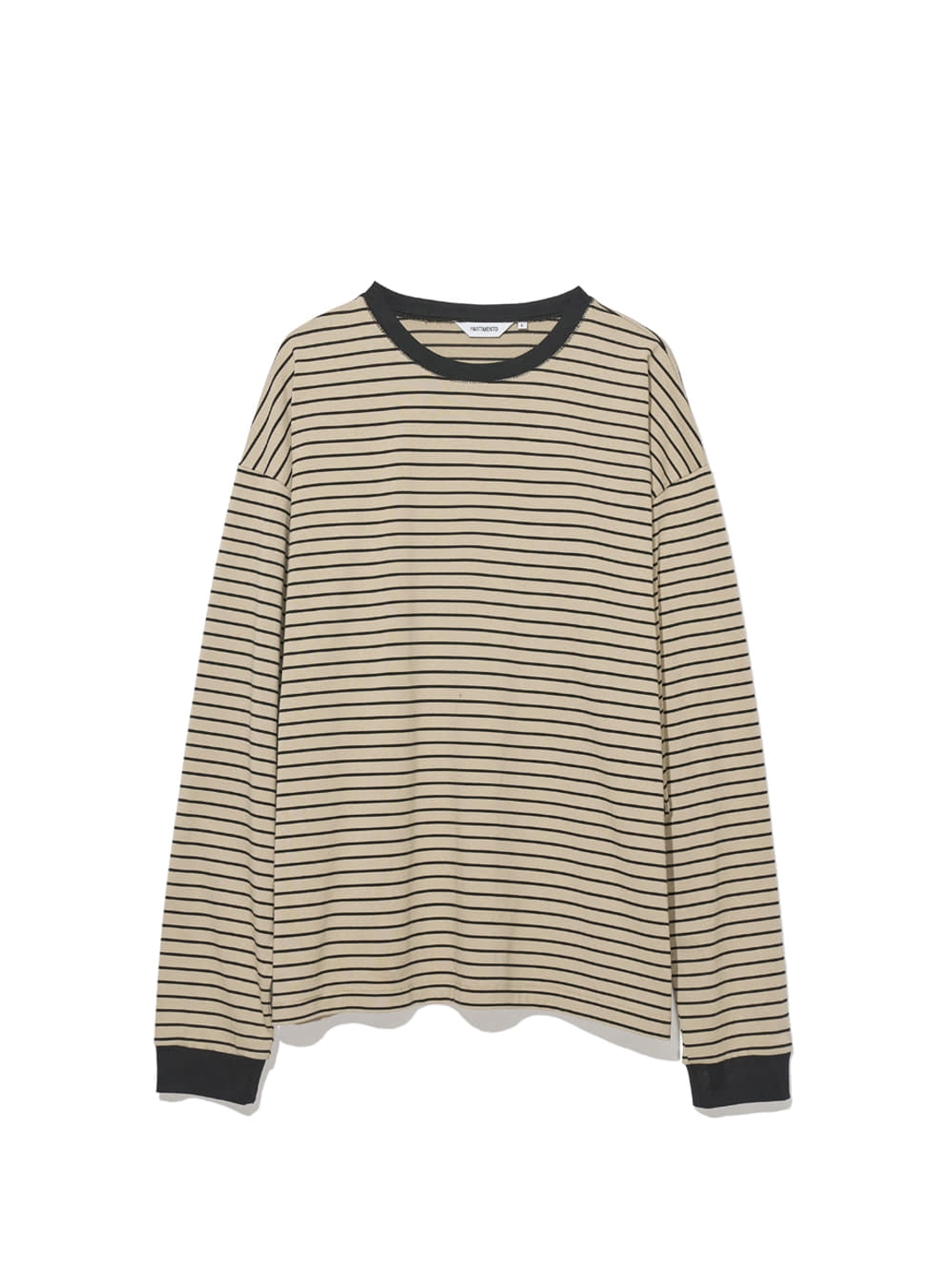 파르티멘토 Mono Stripe Long Sleeve_Beige 상품 이미지 3