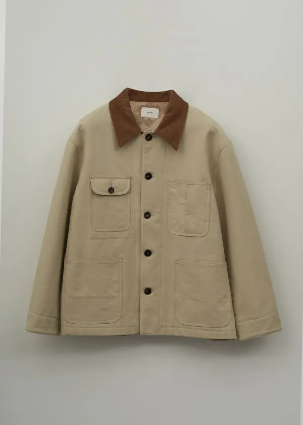 Cotton Work Jacket(Beige)